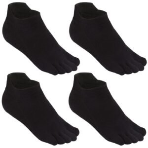 Meaiguo Toe Socks No Show Running Five Finger Socks for Men Women(3 Pairs/4 Pairs)