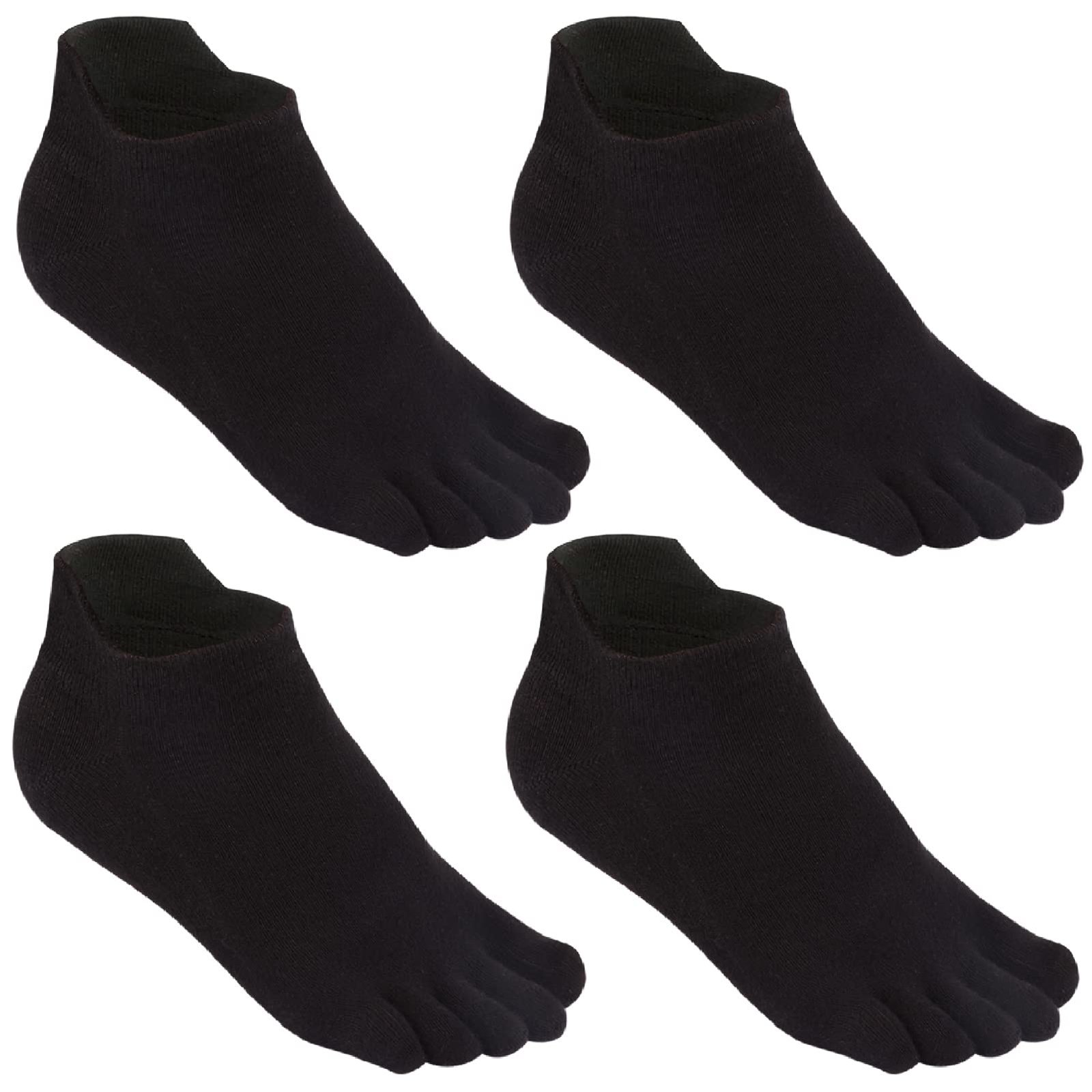Meaiguo Toe Socks No Show Running Five Finger Socks for Men Women(3 Pairs/4 Pairs)