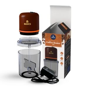 Coffee Beater – Automatic | Whipped Butter | Egg Beater | Pancake Mixer | Pakoda Batter, Electric 40 W, Yellow