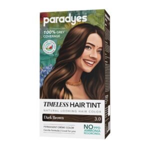 Paradyes Timeless Hair Tint, Dark Brown 3.0, Permanent Hair Color
