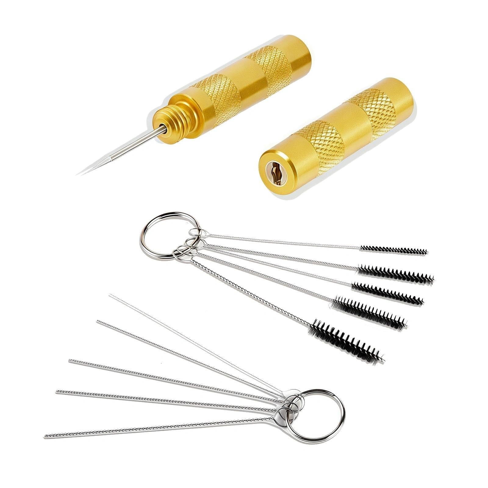 ABEST 3 Set Airbrush Spray Cleaning Repair Tool Kit Stainless steel Needle Brush Set