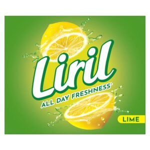 Liril Lime Bathing Bar | Feel the Citrus Burst of Freshness | Pack of 4 (4 x 125g)