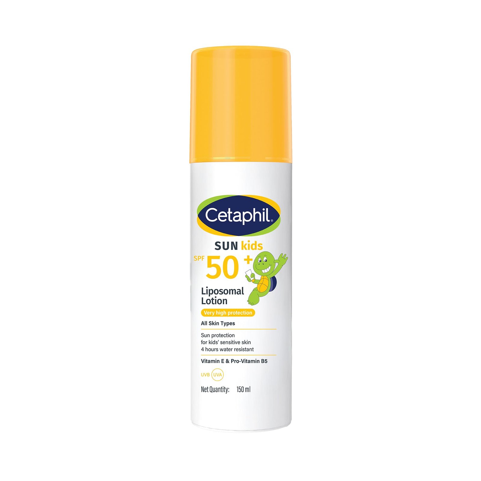 Cetaphil Sun Kids Liposomal Lotion SPF 50+ 150 ml– Very High Protection Broad-Spectrum UVA/UVB Sunscreen for Kids – Water-Resistant, Hypoallergenic & Fragrance-Free – Liposomal Hydrating Lotion for Sensitive Skin