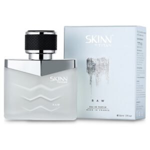 Skinn By Titan | Raw Perfume – 50 Ml | Perfume For Man | Gift for Men | Premium Fragrance | Grooming Essentials | Long Lasting Smell for Men |Fresh, Woody, Spicy | Eau De Parfum