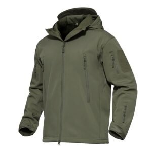 MAGCOMSEN Men’s Jackets Tactical Winter Waterproof Softshell Rain Coat