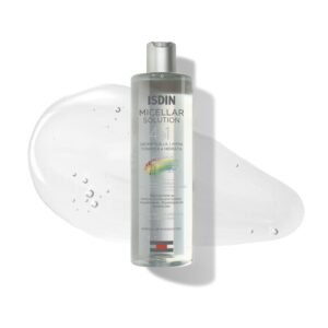 ISDIN Micellar Solution 4-in-1 Hydrating Cleanser – Makeup Remover, Toner & Deep Purifying Face Wash – Gentle Oil-Free Formula with Betaine – Cleanses, Tones & Hydrates in One Step – 400ml