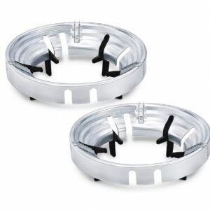 2 Pcs Gas Saver Burner Stand | Burner Stand | Gas Saver Jali | Windproof Gas Saver Stand | Gas Saving Ring | Gas Saver Round Burner Stand, Suitable For All Gas Stove