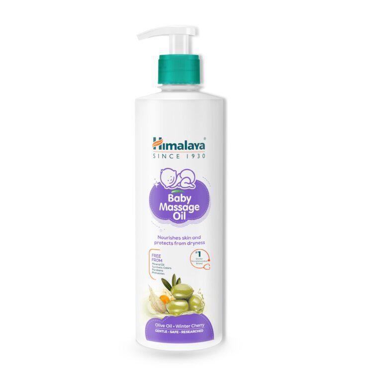 Himalaya Baby Massage Oil 500ml | All-round growth | Strong Bones & Muscles