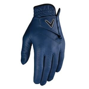Callaway Golf Opti Color Glove (Worn on Left Hand, Standard, Medium/Large, Navy)