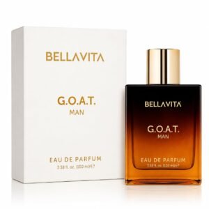 Bella Vita Luxury G.O.A.T Eau De Parfum for Men with Bergamot, Lavender & Patchouli | EDP Long Lasting Perfume Fragrance for All Occasions, 100 ML