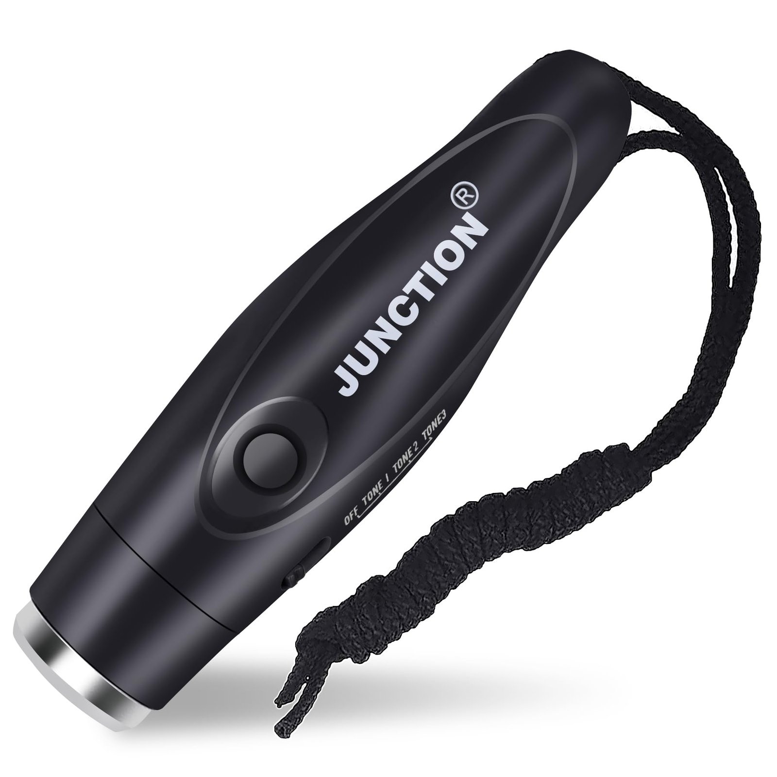 Three Tone Electronic Whistle – Handheld 3 Distinct High Volume Loudest Electric Whistle with Lanyard for Referee Coaches, P.E. Teacher, Marine, Police,Outdoor Camping, Self Defense Emergency