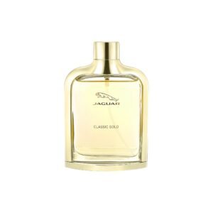 Jaguar Classic Gold Eau de Toilette for Men | Long Lasting Fresh Aromatic Fougère Fragrance| Apple, Lime, Bergamot, Orange Blossom, Teak Wood, Patchouli, Vanilla & Musk | Designer Men’s Perfume | Daily Wear Fragrance Gift for Him | 100ml