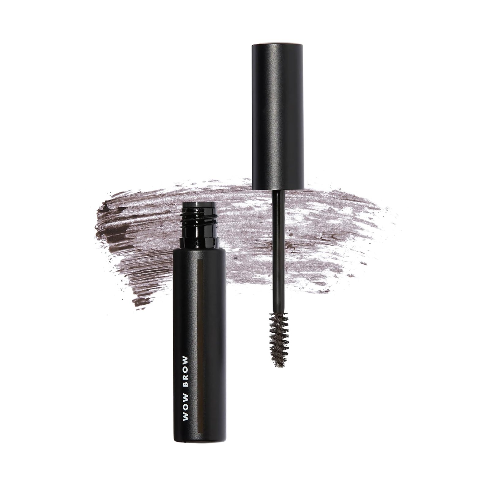 e.l.f. Wow Brow Gel, Volumizing, Buildable, Wax-Gel Hybrid, Creates Full, Voluminous-Looking Brows, Locks Brow Hairs In Place, Deep Brown, Fiber-Infused 3.5g