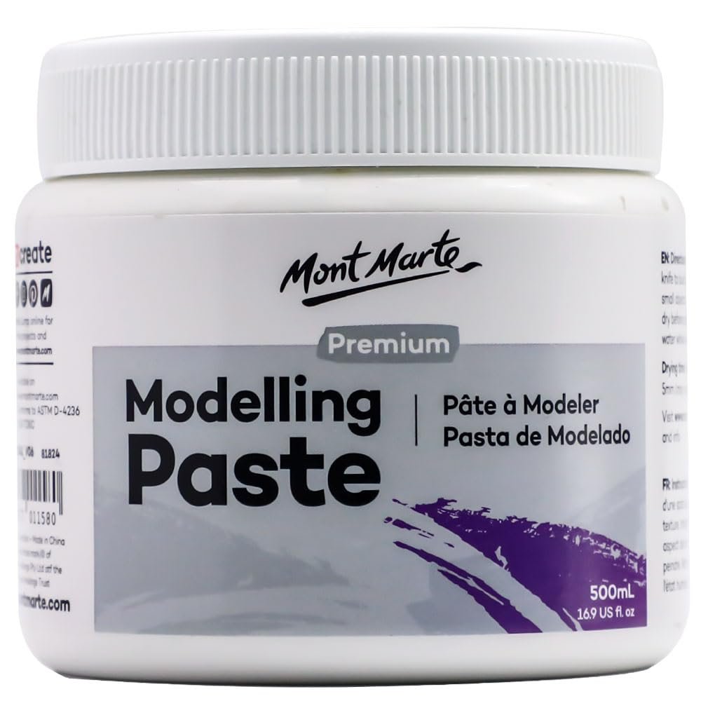 Mont Marte Modelling Paste – 500ml (White)