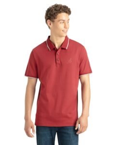 Jockey 3911 Men Super Combed Cotton Rich Solid Half Sleeve Polo T-Shirt_(Prints May Vary) Regular Fit