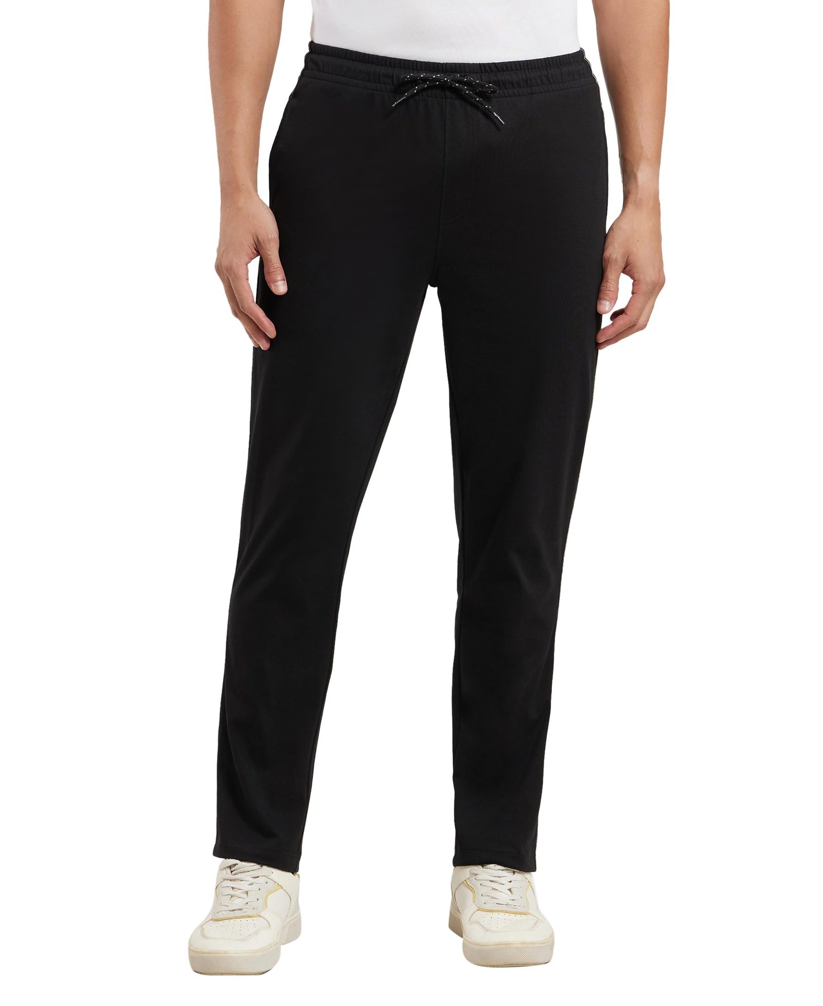 Jockey 9500 Men Super Combed Cotton Rich Regular Fit Trackpant with Side Pockets