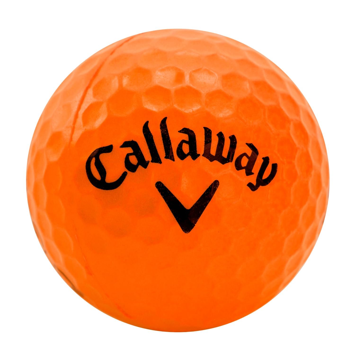 Callaway HX 9-Pack Practice Ball, Orange