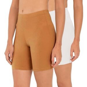 OUTFLITS Ladies Cycling Shorts| Under Dress | Yoga Shorts | Workout Shorts | Running Shorts | Exercise Shorts | Gym Shorts for Womens