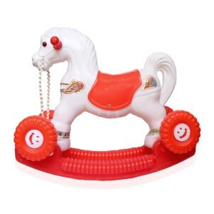 Cr18 Collection 2 In 1 Baby Horse Rider And Rocker For Kids Age 1-5 Years (assorted)