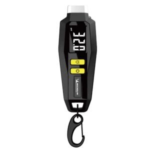 MICHELIN 12290 Digital Tyre Pressure gauge with Key Ring & LED Flash Light