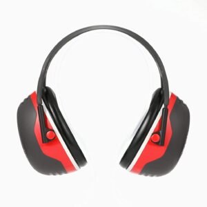 3M X-Series X3A Peltor, Over-the-Head Earmuffs (Red and Black)
