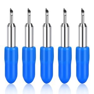 5pcs Replacement Cutting Blades for Joy Machine and Joy Xtra Smart Cutting Machine Blades, Cutting Blades,Cut Vinyl Fabric Carbide Standard Blades.