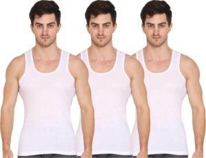 VIP Supreme Men’s Cotton Regular Fit Vest (Pack Of 3)