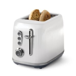 Mini Waffle Maker|Portable Electric Non Stick Waffle Iron|Round Waffle Maker Grill Machine for Individual Pancakes, Cookies, Eggs, Waffles, Paninis, Breakfast, Lunch Slice Quick Slots (OFF-WHITE)