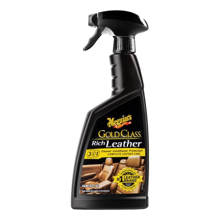 Meguiar’s Gold Class Rich Leather Spray for Car Interiors (450ml)