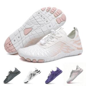 Hike Barefoot Shoes for Women Men Breathable & Non-Slip Athletic Footwear Wide Toe Water Shoes,Designed for Walking,Running&Swimming