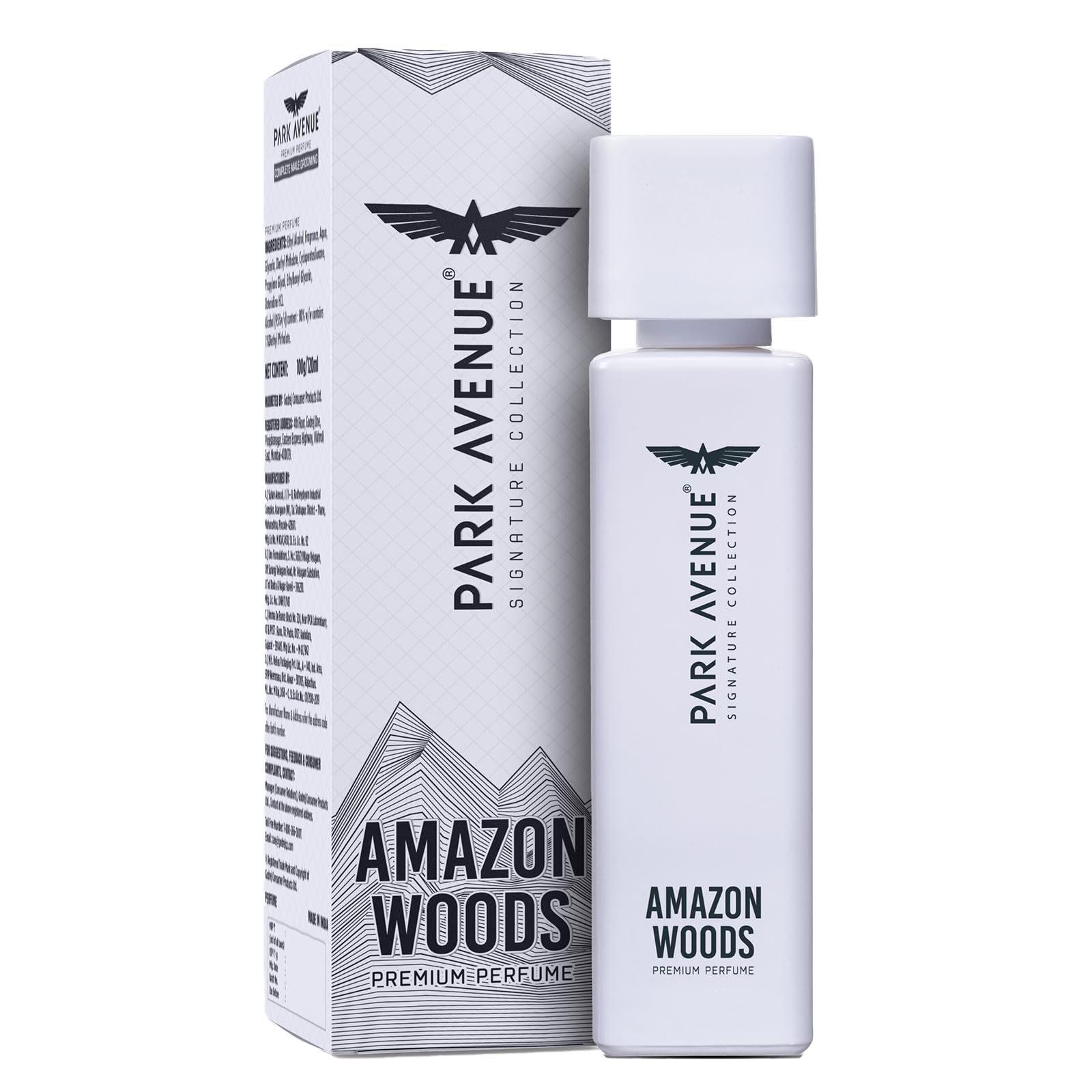 Park Avenue Voyage Signature Collection | Liquid Perfume For Men | Fresh Long-Lasting Aroma Amazon Woods Premium Perfume | 120Ml
