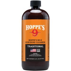 Hoppes No. 9 Gun Bore Cleaning Solvent, 1 Pint Bottle Model: 916