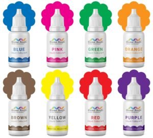 Aromakrafts® DIY Liquid Soap Making Colours for Melt & Pour Soaps – Set of 8 (15 ml Each)