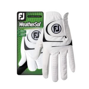 FootJoy Men’s WeatherSof Golf Glove (White)