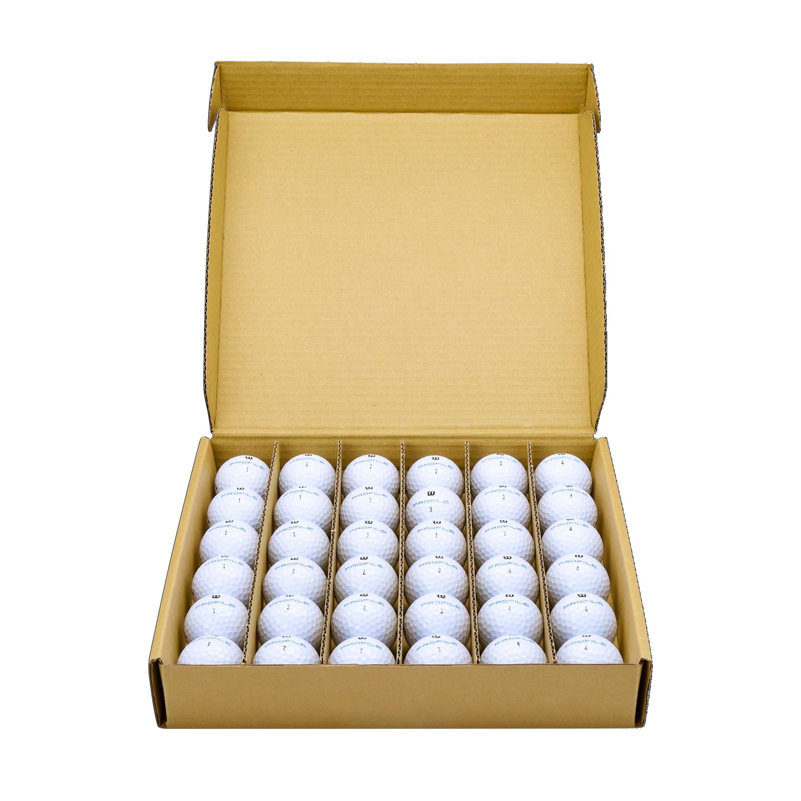 Wilson Prime Distance Golf Balls (Pack of 36)