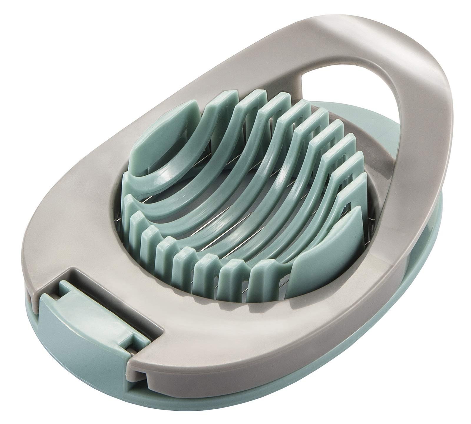 Egg Slicer for Boiled Eggs Strawberry Cutter with Stainless Steel Wire ï¼Ë†Greenï¼â€°