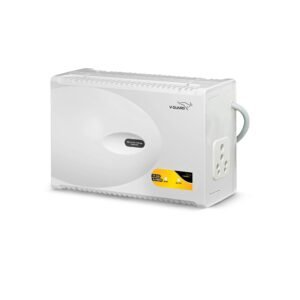 V Guard VG 150 Supreme Stabilizer for Refrigerator above 600 L | Advance Overheat Protection | 6 A Capacity | Convenient LED Indicator | 5 Year Warranty | Grey (Working Range:130-290 VAC)