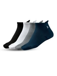 XYXX Mens Intellieaze Everyday Ankle-Length Socks