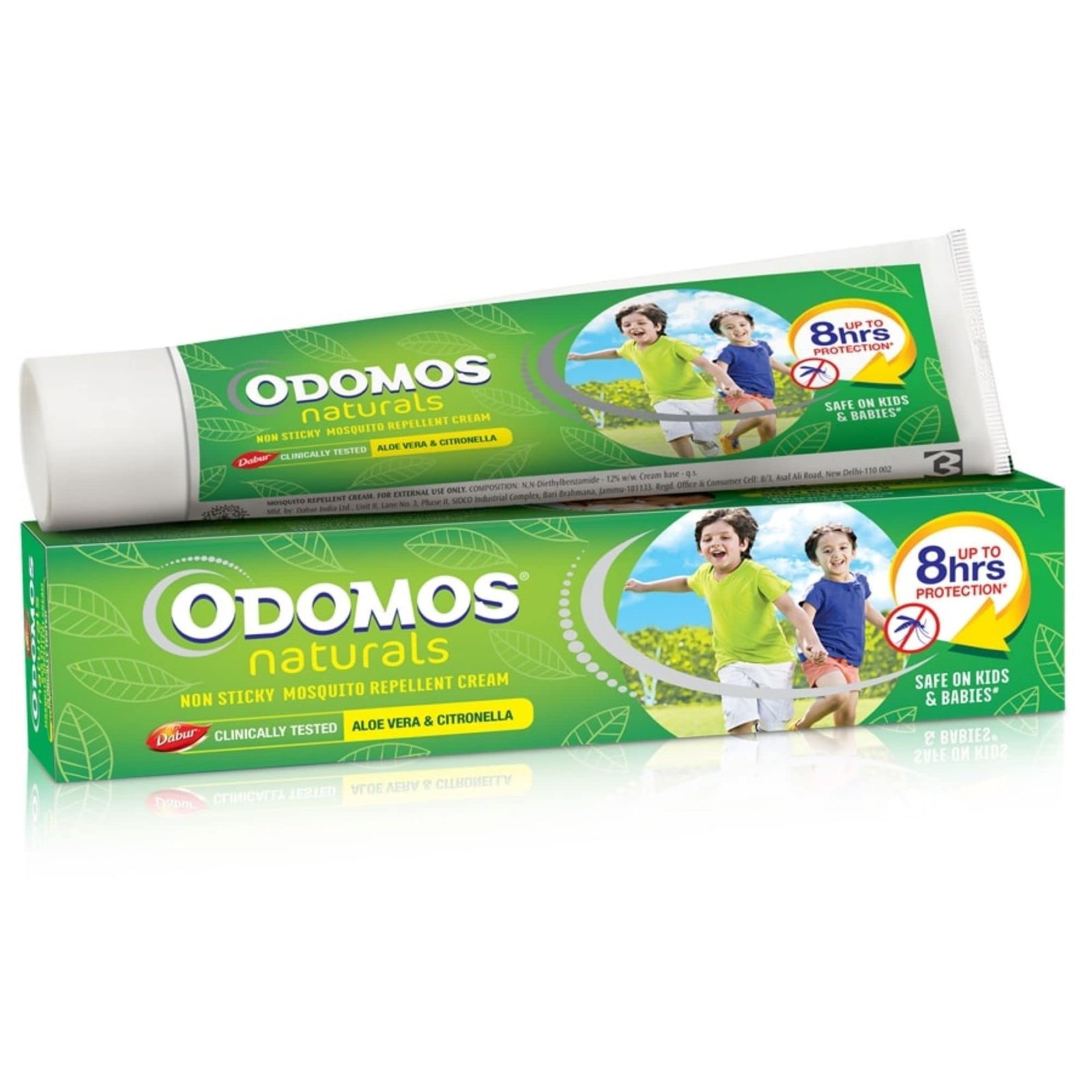Dabur Odomos Naturals Non-Sticky Mosquito Repellent Cream – 100 Gm