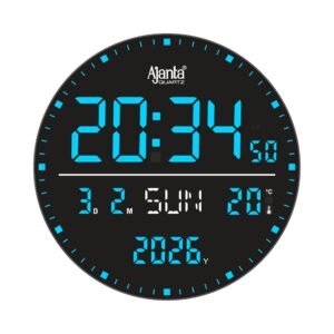 Ajanta Digital Calendar Wall Clock – DC-247
