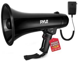PylePro PMP43IN Professional Megaphone, Black, 40 Watts