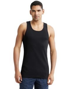Jockey 9922 Men Super Combed Cotton Rib Round Neck with Racerback Gym Vest