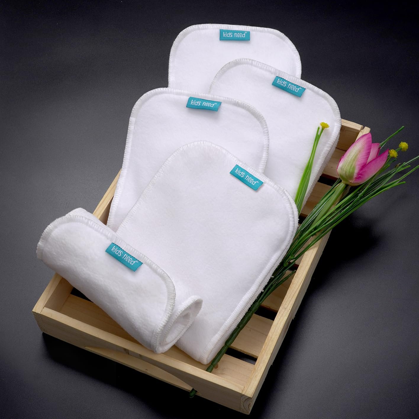 Kids Need High Absorbent Cloth Diaper Inserts Only 5 Pcs Combo Pack Upgraded Bamboo Cotton Insert Pad For Washable Diapers Reusable Wet Free Booster Pads Dry Feel Soaker Pad Diaper Liners – Unisex
