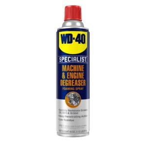 WD-40 300076 Specialist Foaming Machine and Engine Degreaser, 18 oz. (Pack of 1)