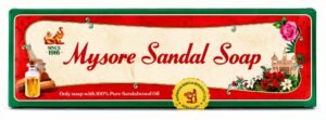Mysore Sandal Original Bathing Soap 450g (150g x Pack of 3) | Sandalwood | Natural Moisturising Bath Soap