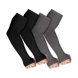 V.E UV Sun Protection Arm Sleeves for Men & Women, UPF 50 Arm Cover for Biking,Cricket,Cycling, Golf, Outdoor Sports