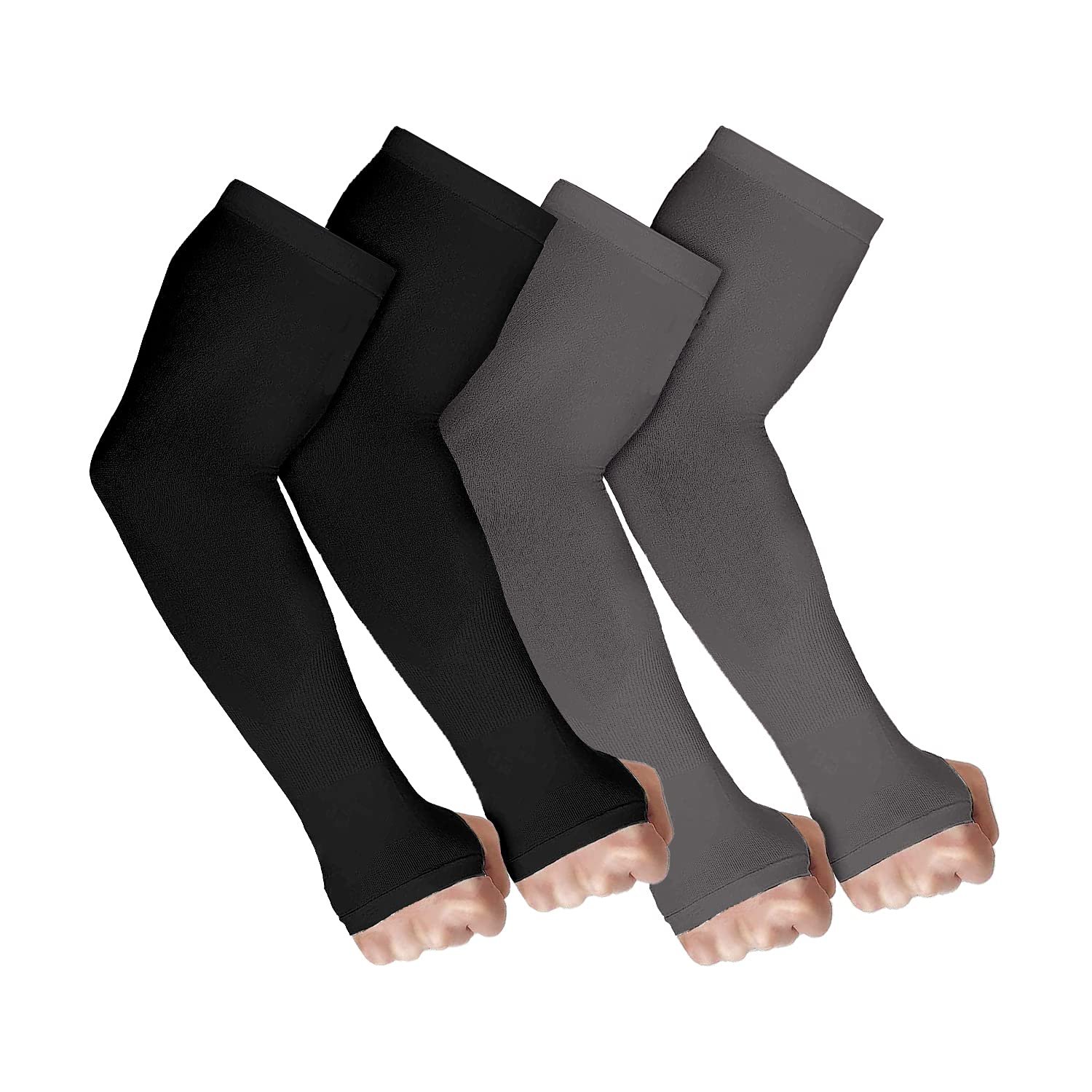 V.E UV Sun Protection Arm Sleeves for Men & Women, UPF 50 Arm Cover for Biking,Cricket,Cycling, Golf, Outdoor Sports