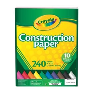 Crayola Construction Paper, 240 Count,