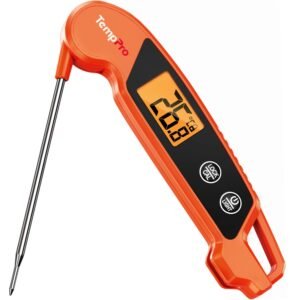 TempPro TP603 Digital Meat Thermometers, Waterproof Food Thermometer