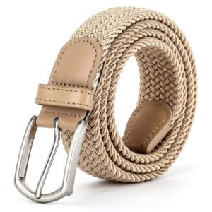 ZORO Stretchable Woven Fabric belt for Men & Women,Fits on upto 40 inches waist size,Hole free design